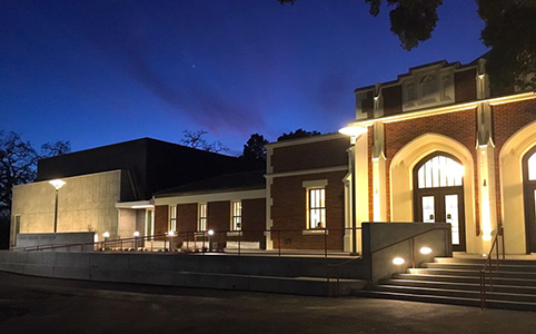 Burbank Auditorium exterior